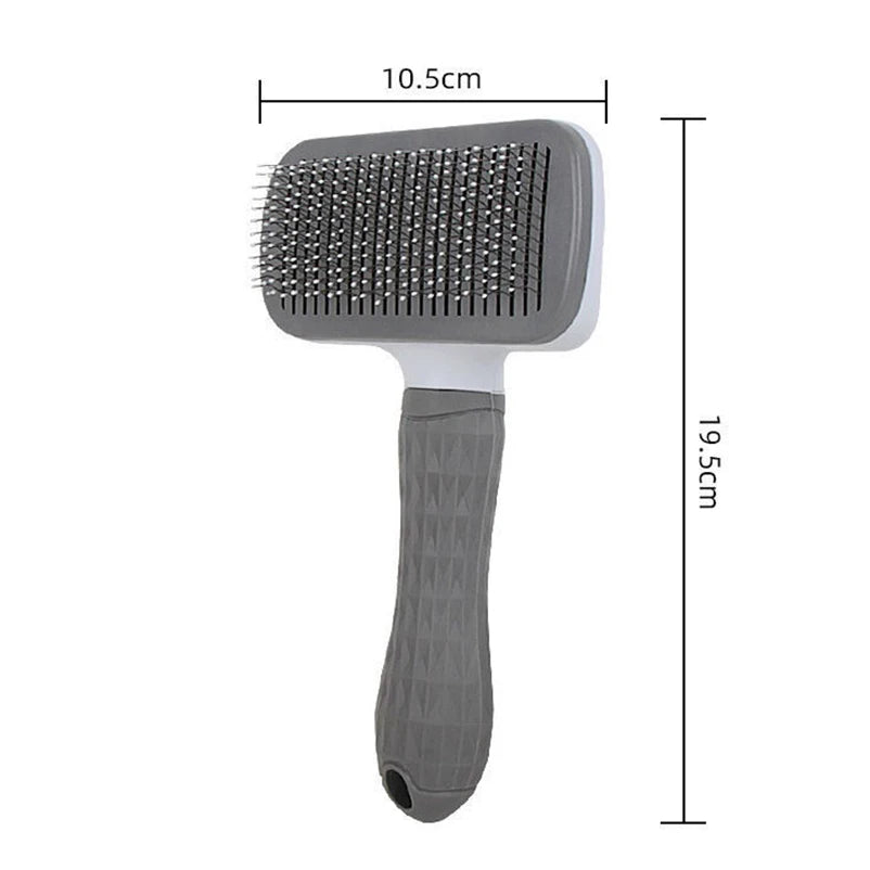Self-Cleaning Pet Grooming Brush