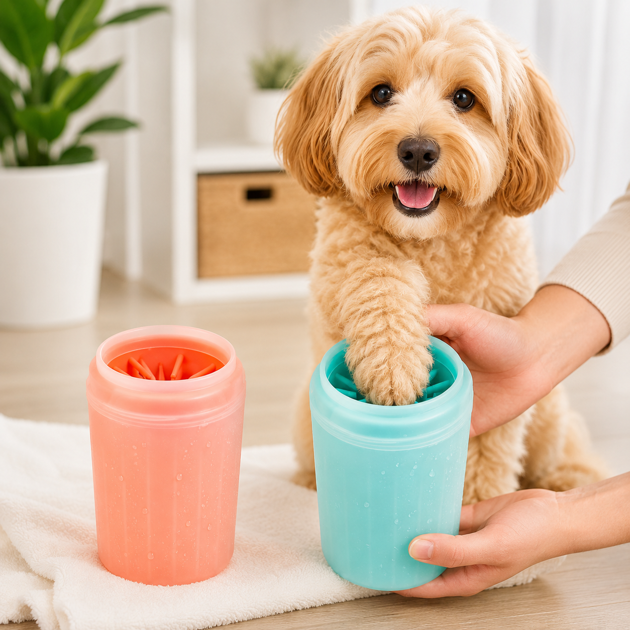 Portable Dog Paw Cleaner Cup