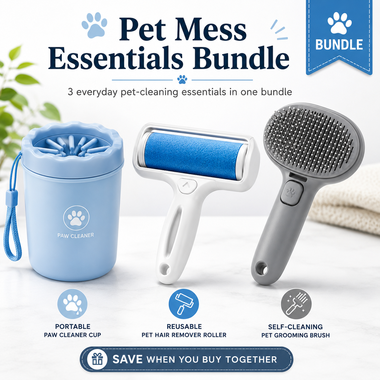 Pet Mess Essentials Bundle